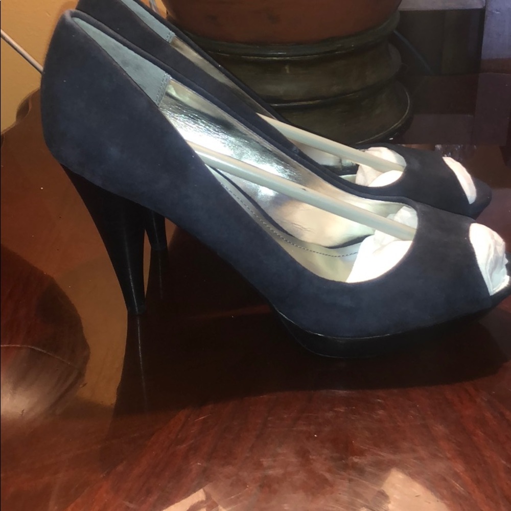 Peep Toe Platform Heel